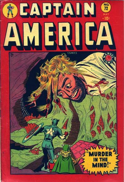Cover for Captain America Comics (Marvel, 1941 series) #72