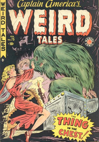 Cover for Captain America's Weird Tales (Marvel, 1949 series) #75