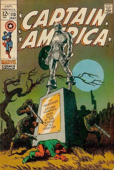 Cover for Captain America (Marvel, 1968 series) #113