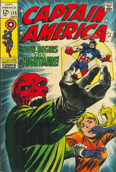 Cover for Captain America (Marvel, 1968 series) #115