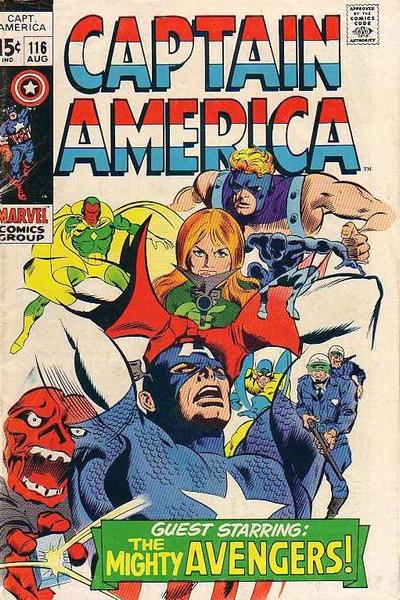 Cover for Captain America (Marvel, 1968 series) #116