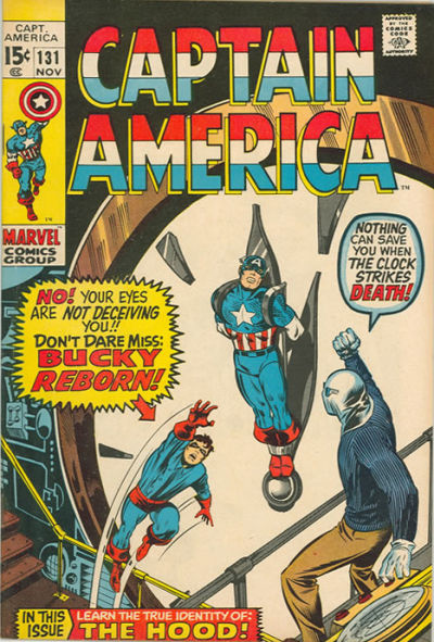 Cover for Captain America (Marvel, 1968 series) #131