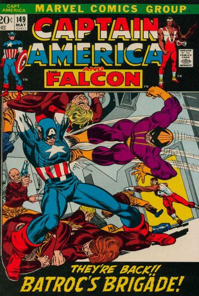 Cover for Captain America (Marvel, 1968 series) #149