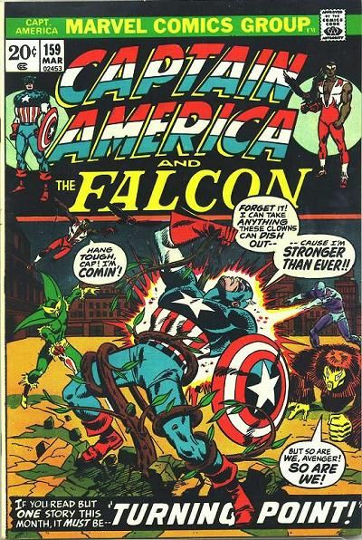 Cover for Captain America (Marvel, 1968 series) #159 [Regular Edition]