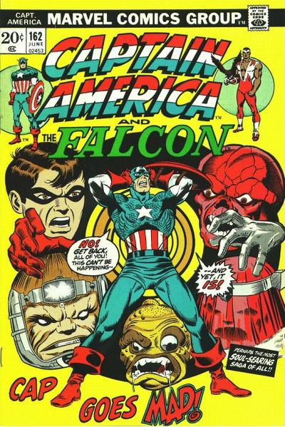 Cover for Captain America (Marvel, 1968 series) #162 [Regular Edition]