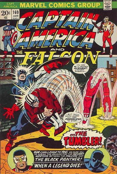 Cover for Captain America (Marvel, 1968 series) #169 [Regular Edition]