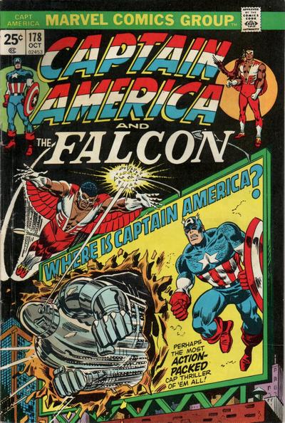 Cover for Captain America (Marvel, 1968 series) #178