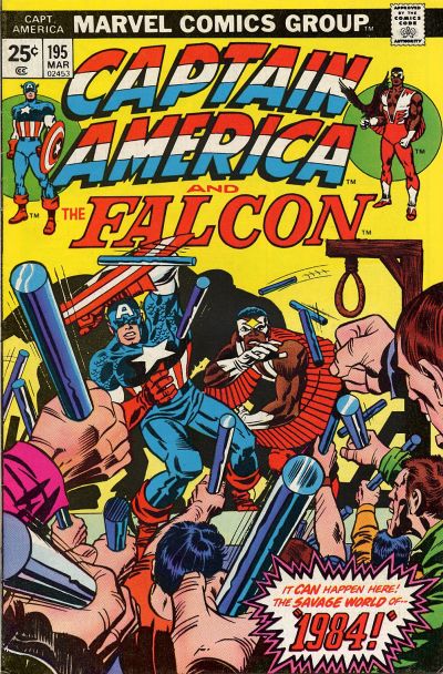 Cover for Captain America (Marvel, 1968 series) #195 [Regular Edition]