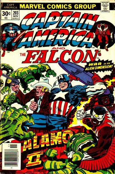 Cover for Captain America (Marvel, 1968 series) #203 [Regular Edition]