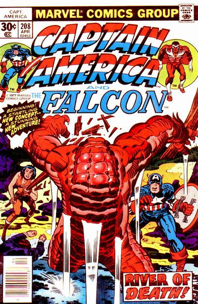 Cover for Captain America (Marvel, 1968 series) #208 [Regular Edition]