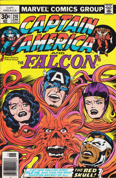 Cover for Captain America (Marvel, 1968 series) #210 [30¢]