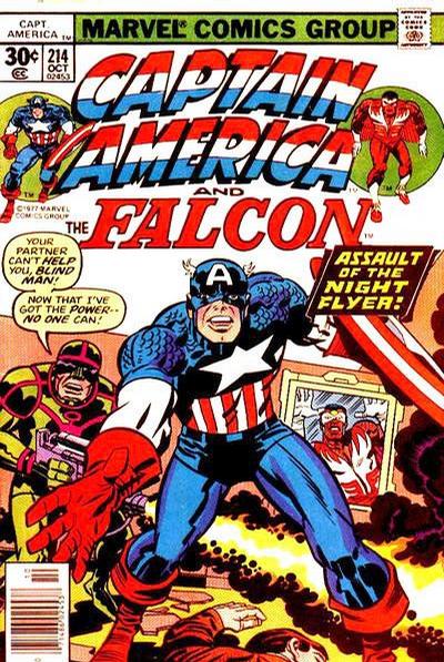 Cover for Captain America (Marvel, 1968 series) #214 [30¢]