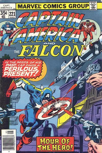 Cover for Captain America (Marvel, 1968 series) #221 [Regular Edition]