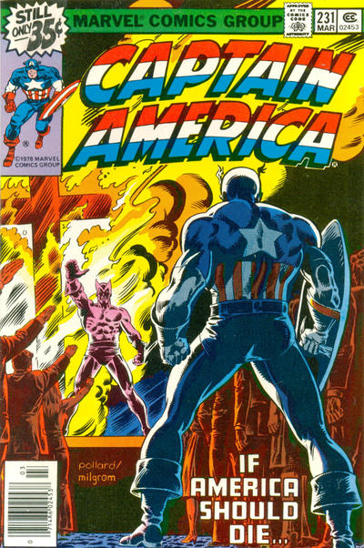 Cover for Captain America (Marvel, 1968 series) #231 [Regular Edition]