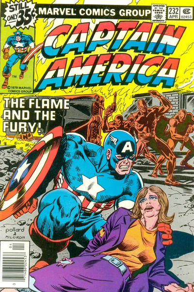 Cover for Captain America (Marvel, 1968 series) #232 [Regular Edition]