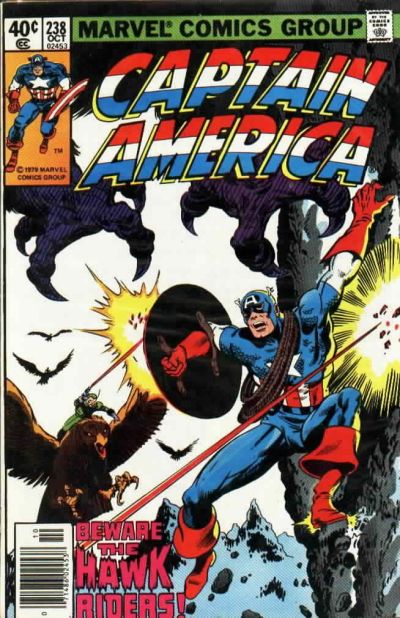Cover for Captain America (Marvel, 1968 series) #238 [Newsstand]