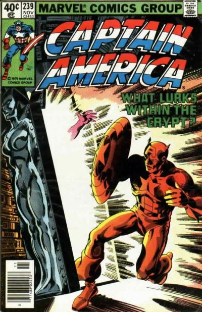 Cover for Captain America (Marvel, 1968 series) #239 [Newsstand]