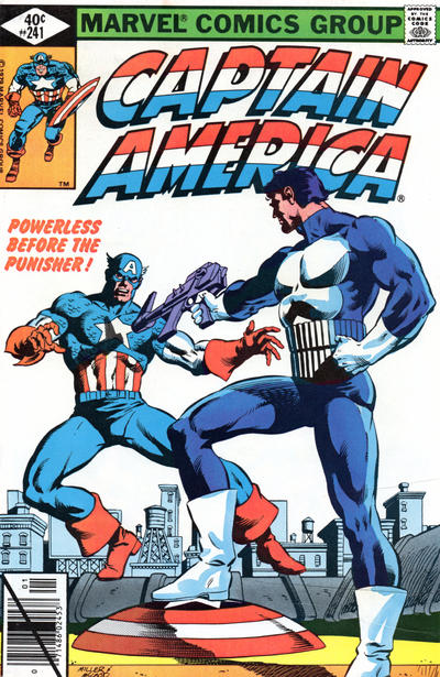 Cover for Captain America (Marvel, 1968 series) #241 [Direct]