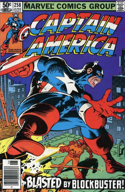 Cover for Captain America (Marvel, 1968 series) #258 [Newsstand]