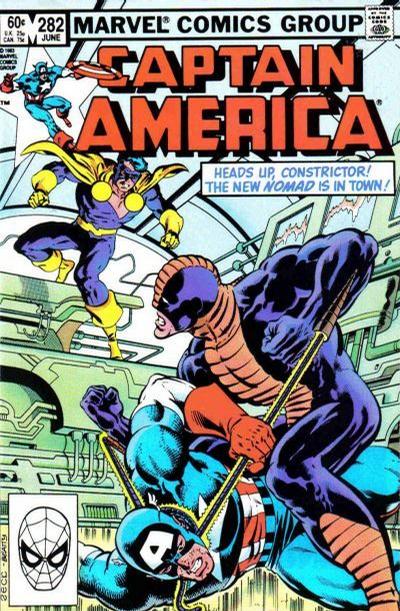 Cover for Captain America (Marvel, 1968 series) #282 [Direct]