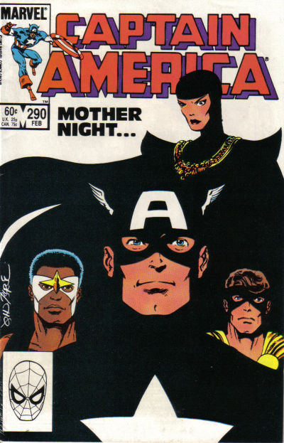 Cover for Captain America (Marvel, 1968 series) #290 [Direct]