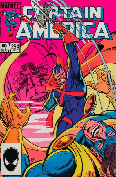Cover for Captain America (Marvel, 1968 series) #294 [Direct]