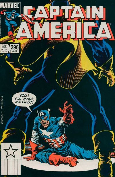 Cover for Captain America (Marvel, 1968 series) #296 [Direct]