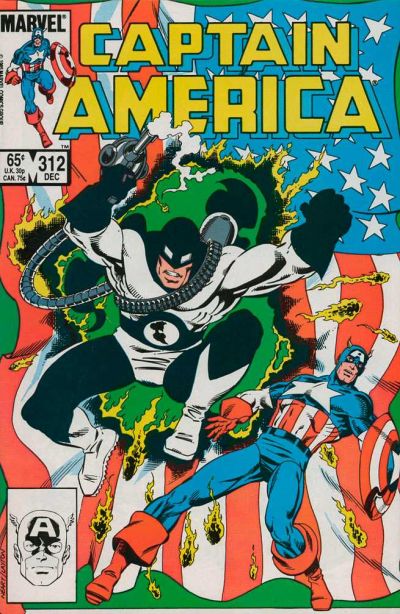 Cover for Captain America (Marvel, 1968 series) #312 [Direct]