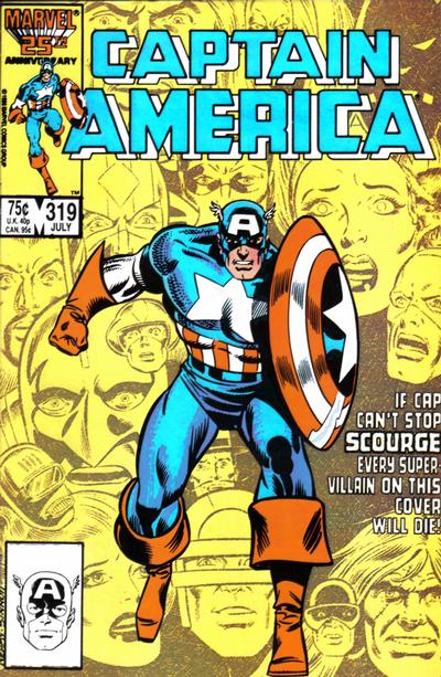 Cover for Captain America (Marvel, 1968 series) #319 [Direct]