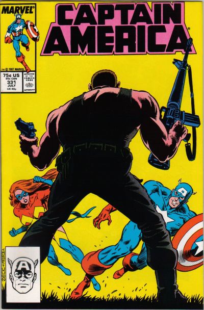 Cover for Captain America (Marvel, 1968 series) #331 [Direct]