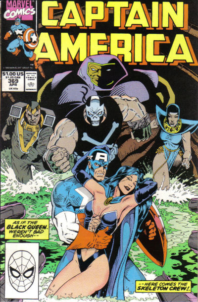 Cover for Captain America (Marvel, 1968 series) #369 [Direct]
