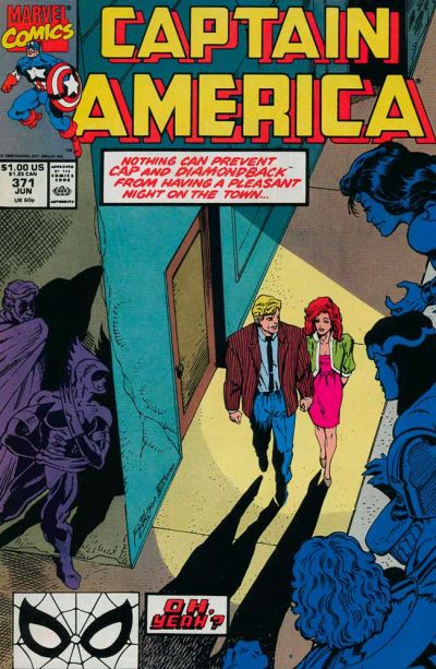 Cover for Captain America (Marvel, 1968 series) #371 [Direct]