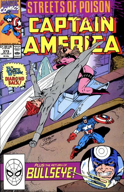 Cover for Captain America (Marvel, 1968 series) #373 [Direct]