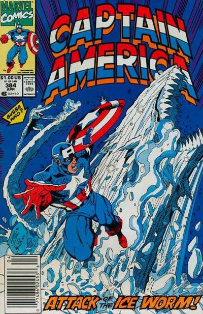 Cover for Captain America (Marvel, 1968 series) #384 [Newsstand]