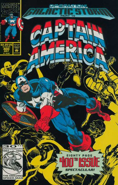 Cover for Captain America (Marvel, 1968 series) #400 [Direct]