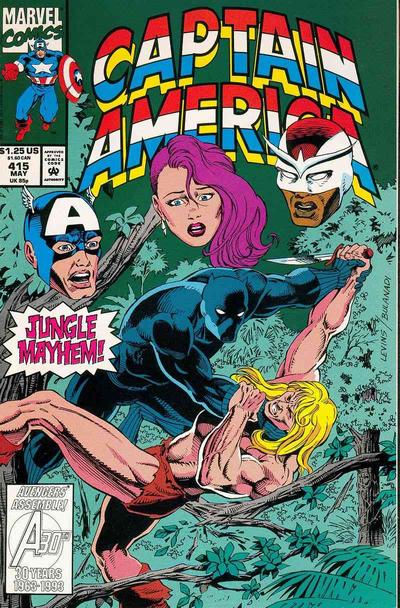 Cover for Captain America (Marvel, 1968 series) #415 [Direct]