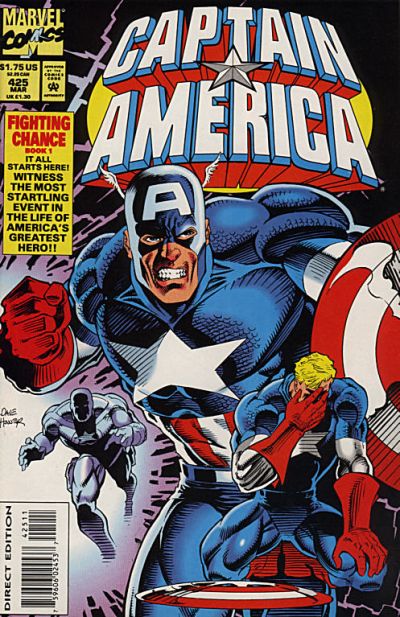 Cover for Captain America (Marvel, 1968 series) #425 [Regular Direct Edition]