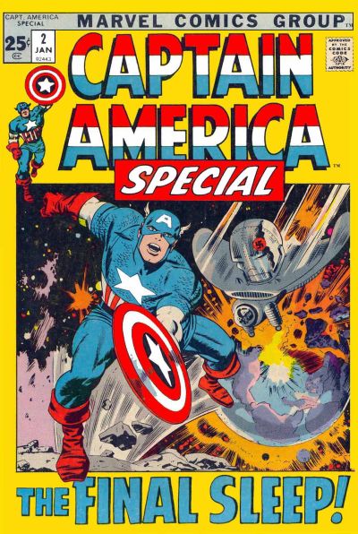 Cover for Captain America Annual (Marvel, 1971 series) #2
