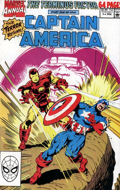 Cover for Captain America Annual (Marvel, 1971 series) #9 [Direct]