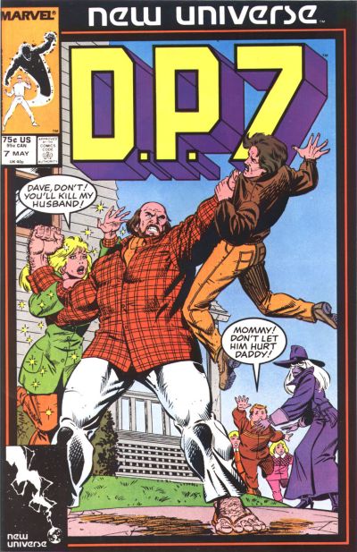 Cover for D.P. 7 (Marvel, 1986 series) #7 [Direct]
