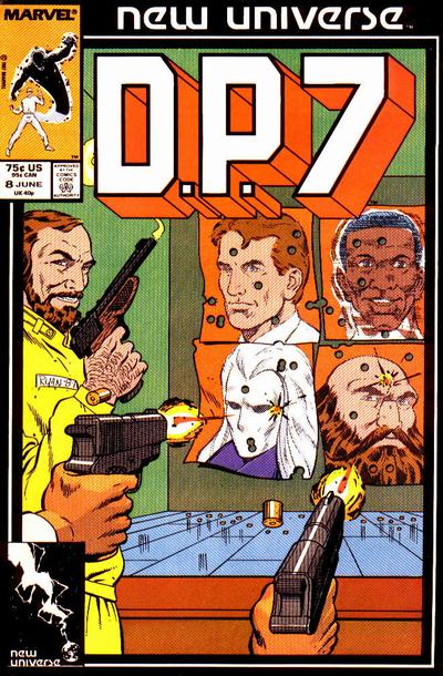 Cover for D.P. 7 (Marvel, 1986 series) #8 [Direct]
