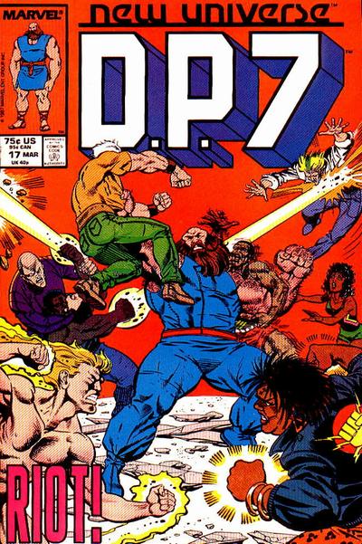 Cover for D.P. 7 (Marvel, 1986 series) #17