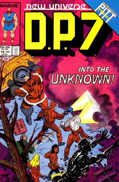 Cover for D.P. 7 (Marvel, 1986 series) #18
