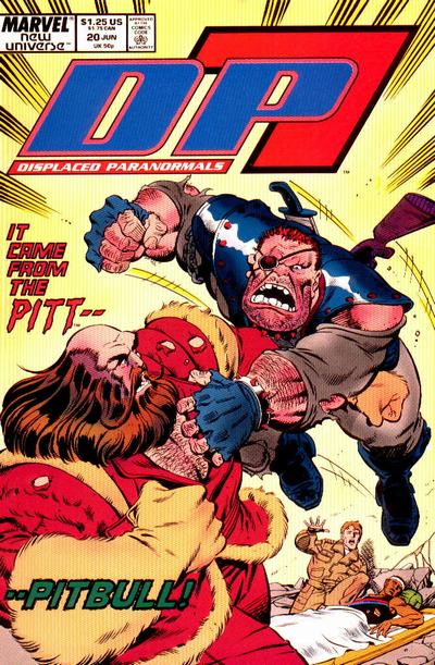 Cover for D.P. 7 (Marvel, 1986 series) #20