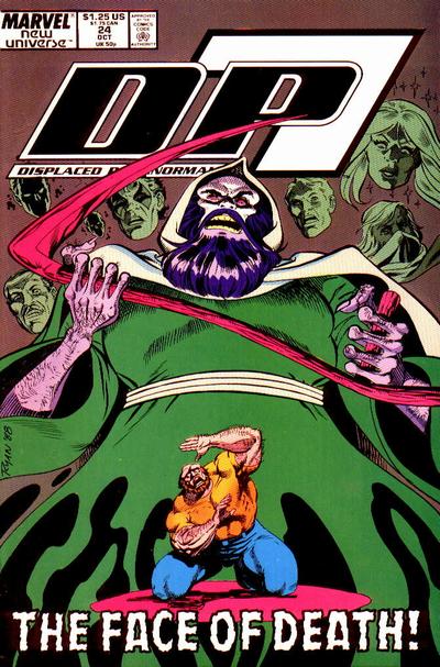 Cover for D.P. 7 (Marvel, 1986 series) #24