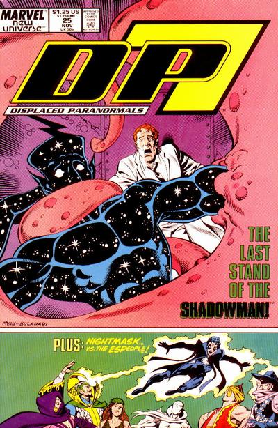Cover for D.P. 7 (Marvel, 1986 series) #25