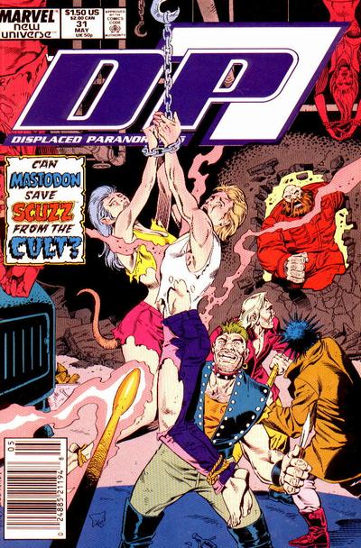 Cover for D.P. 7 (Marvel, 1986 series) #31