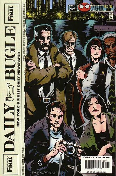 Cover for Daily Bugle (Marvel, 1996 series) #1 [Direct Edition]