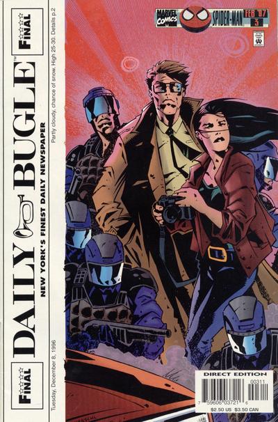 Cover for Daily Bugle (Marvel, 1996 series) #3 [Direct Edition]