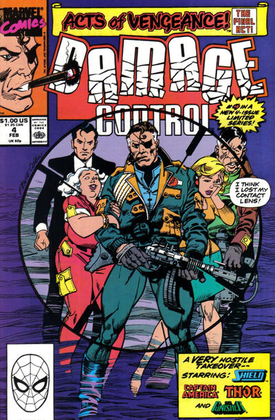 Cover for Damage Control (Marvel, 1989 series) #4